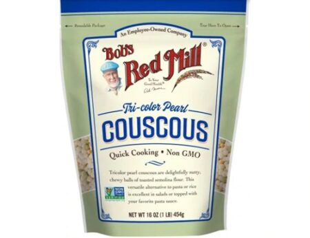 Bob's Red Mill Tri-Color Pearl Couscous -- 16 oz Resealable Pouch