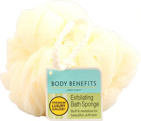 Body Benefits Exfoliating Bath Sponge Assorted Colors -- 1 Sponge