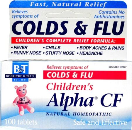 Boericke & Tafel Children's Alpha® CF -- 100 Tablets