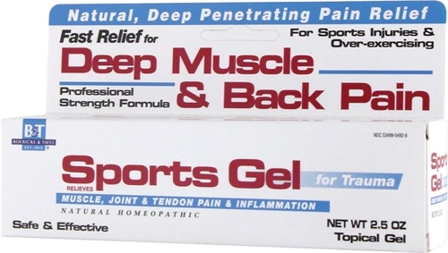 Boericke & Tafel Sports Gel 70g: Alívio Muscular e Recuperação Pós-Treino