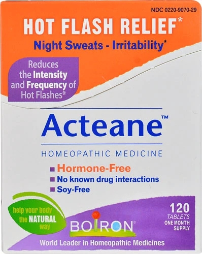 Boiron Acteane™ 120 Tablets: Alívio Natural para Dores e Desconfortos
