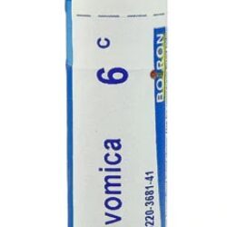 Boiron Nux Vomica 6C - 80 Pellets: Alívio Homeopático para Desconfortos Digestivos e Stress
