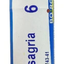 Boiron Staphysagria 6C - 80 Pellets: Alívio Natural para Bem-Estar Emocional e Físico