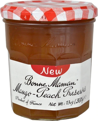Geleia Bonne Maman Manga e Pêssego 370g - Sabor Autêntico e Qualidade Francesa