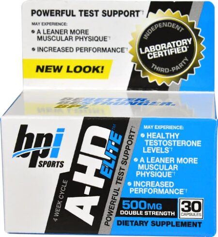 BPI Sports A-HD Elite™ -- 500 mg - 30 Capsules