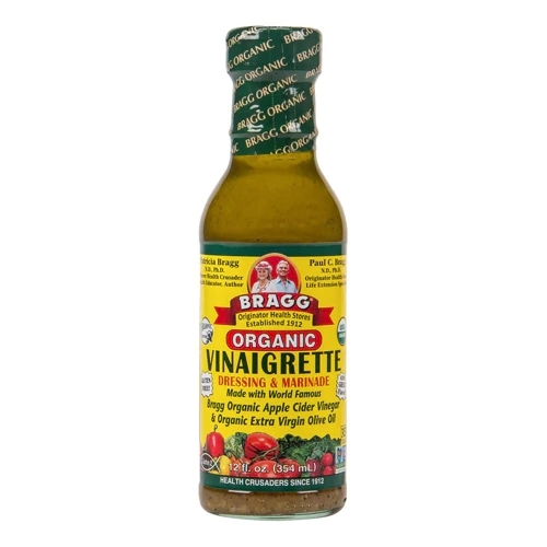 Molho Vinaigrette Orgânico Bragg - 355ml (12 fl oz) - Versátil e Saudável