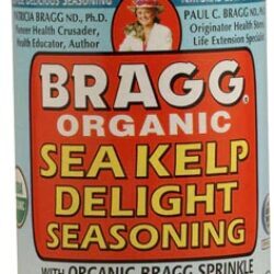 Tempero Orgânico de Algas Marinhas Bragg Sea Kelp Delight - 79g (2.7 oz) - Sabor e Nutrição do Mar