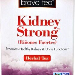 Chá Renal Bravo Tea Kidney Strong - 20 Sachês (Aprox. 30g) - Suporte Natural para os Rins
