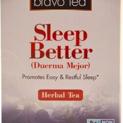 Chá de Ervas Bravo Tea Sleep Better para Dormir Melhor - 20 Sachês (aprox. 30g)