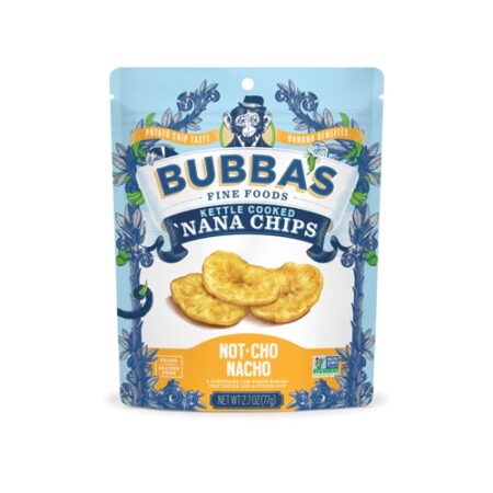 Bubba's Fine Foods Nana Chips Not Cho Nacho -- 2.7 oz