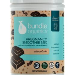 Bundle Organics Pregnancy Smoothie Mix Chocolate - 368g | Nutrição Essencial para Gestantes