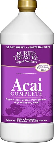Açaí Buried Treasure 32 oz: Energia e Nutrição Pura em 960ml
