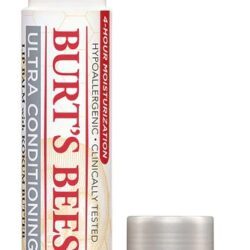 Protetor Labial Burt's Bees Ultra Conditioning 100% Natural 4.25g: Hidratação Profunda com Manteigas Naturais