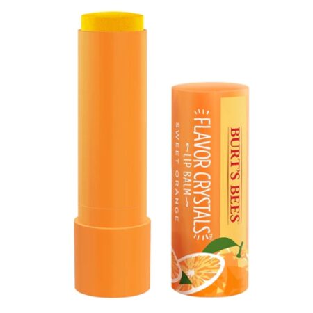 Burt's Bees Flavor Crystals™ 100% Natural Lip Balm with Beeswax & Fruit Extracts Sweet Orange -- 0.15 oz