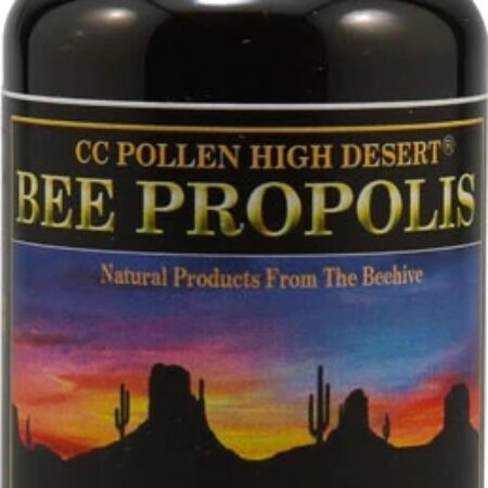 C C Pollen High Desert® Própolis de Abelha – 60 Cápsulas Vegetais 500mg — foto 1