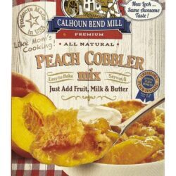 Mix de Cobbler de Pêssego Natural Calhoun Bend Mill 227g - Sabor Caseiro Instantâneo