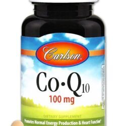 Carlson Co-Q10 100mg - 60 Cápsulas Softgel: Energia e Bem-Estar para Você