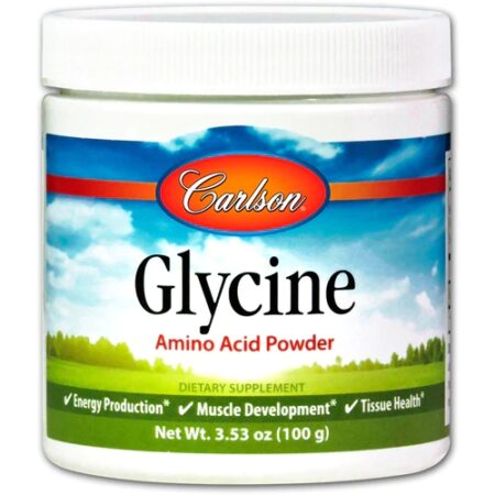 Carlson Glycine Amino Acid Powder -- 3.53 oz