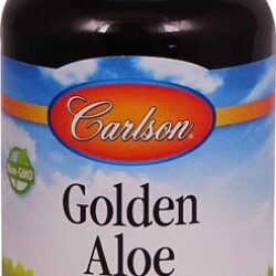 Carlson Golden Aloe 100mg - 60 Softgels: Saúde e Bem-Estar Natural