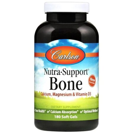 Carlson Nutra•Support® Bone Dietary Supplement -- 180 Softgels