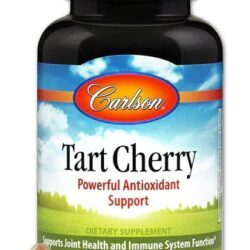 Carlson Tart Cherry 500 mg - 120 Cápsulas Vegetarianas: Saúde e Bem-Estar Natural