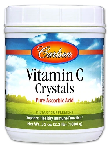 Carlson Vitamina C em Cristais - 992g - Suporte Imunológico Potente
