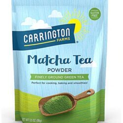 Chá Verde Matcha Carrington Farms em Pó - 100g: Puro Sabor e Saúde