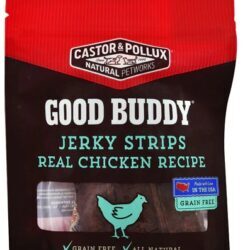 Petisco para Cães Castor & Pollux Good Buddy Jerky Strips Frango Real 127g