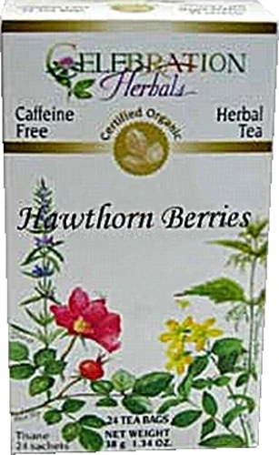 Chá de Frutas de Espinheiro-Alvar Orgânico Celebration Herbals Sem Cafeína – 24 Sachês (42g)