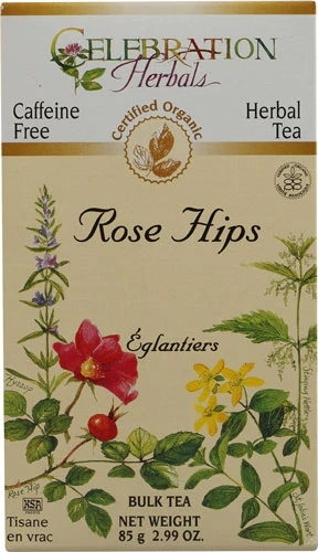 Chá Orgânico de Rosa Mosqueta Celebration Herbals Sem Cafeína - 85g (2.99 oz)