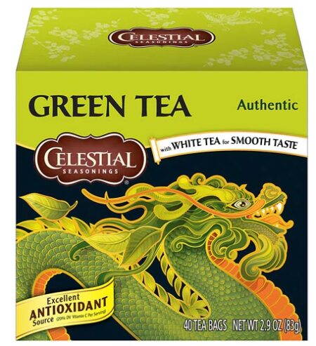 Celestial Seasonings Authentic Green Tea -- 40 Tea Bags