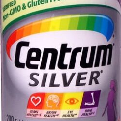 Centrum Silver Mulher 50+ com 200 Comprimidos - Suporte Completo para o Bem-Estar Feminino