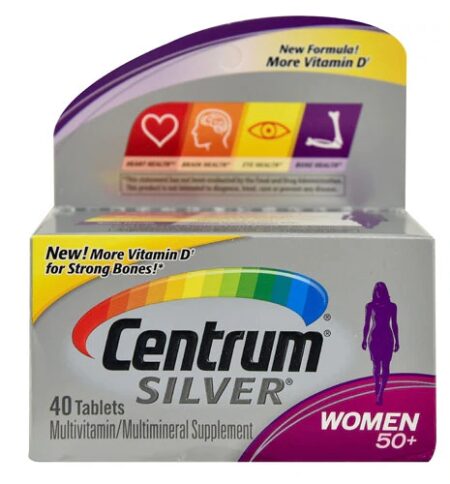 Centrum Silver® Women's 50 Plus Multivitamin -- 40 Tablets