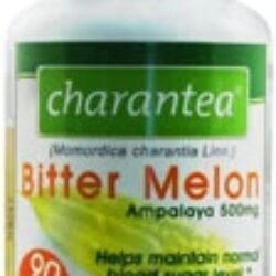 Charantea Bitter Melon (Melão de São Caetano) 500mg - 90 Cápsulas Vegetarianas - Controle de Glicose e Bem-Estar