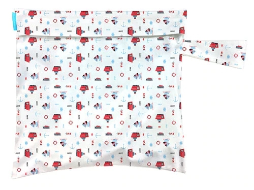 Bolsa Molhada Charlie Banana Ahoy - 1 Unidade (Leve e Impermeável para seus Pertences)