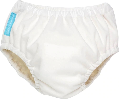Fralda de Natação Reutilizável Charlie Banana Tamanho P - Branca (1 Unidade)