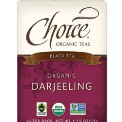 Choice Organic Teas Chá Preto Darjeeling Orgânico - 16 Sachês (Aprox. 30g)