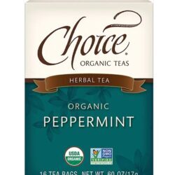 Chá de Hortelã Orgânico Choice Organic Teas - 16 Sachês (24g)