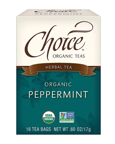 Chá de Hortelã Orgânico Choice Organic Teas - 16 Sachês (24g)