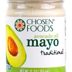 Maionese de Abacate Chosen Foods Tradicional - 355ml | Sabor Puro e Natural