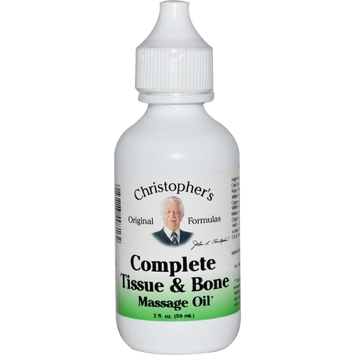 Óleo de Massagem Christopher's Complete Tissue & Bone 59ml - Alívio e Recuperação Muscular
