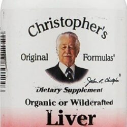 Christopher's Liver Transition - 425mg - 100 Cápsulas Vegetarianas | Suporte ao Fígado