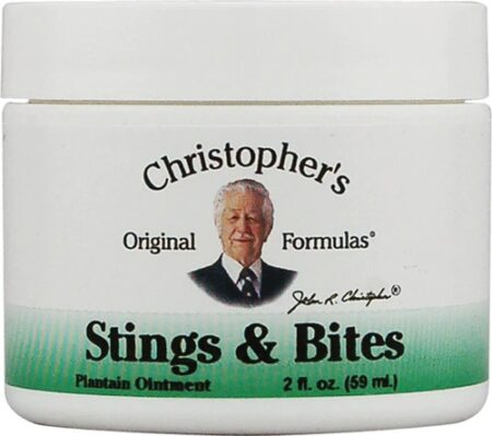 Christopher's Stings and Bites Plantain Ointment -- 2 fl oz