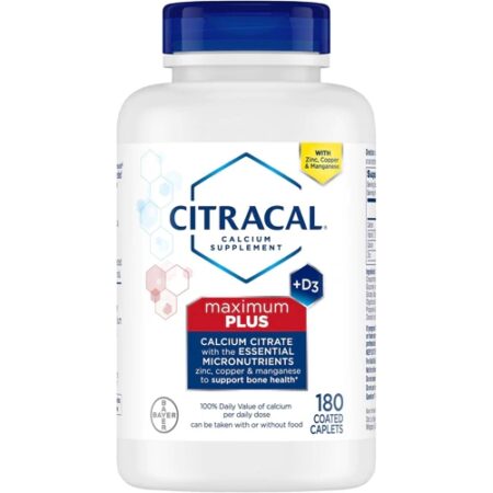 Citracal Maximum Plus D3 -- 180 Caplets