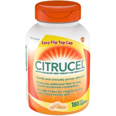 Citrucel Fiber Caplets -- 180 Caplets