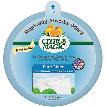 Citrus Magic Solid Air Freshener Pure Linen -- 8 oz