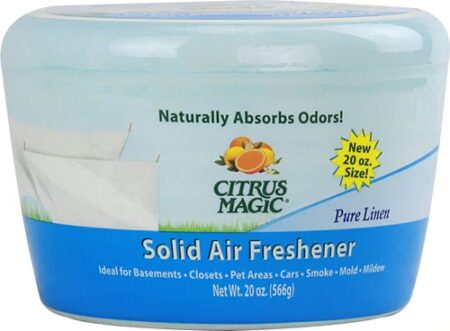 Citrus Magic Solid Air Freshener Pure Linen -- 20 oz