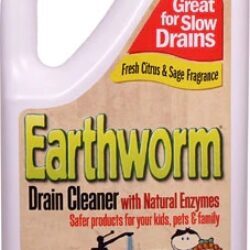 Clean Earth Brands Earthworm® Limpa-Ralos 946ml: Solução Ecológica e Eficaz contra Entupimentos
