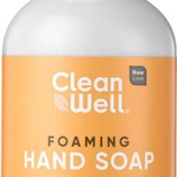 Sabonete Líquido Espuma CleanWell Laranja Baunilha 270ml - Higiene e Bem-Estar