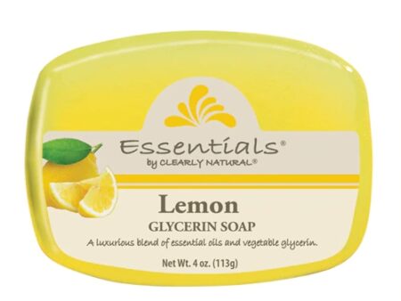 Clearly Natural Essentials Glycerine Bar Soap Lemon -- 4 oz